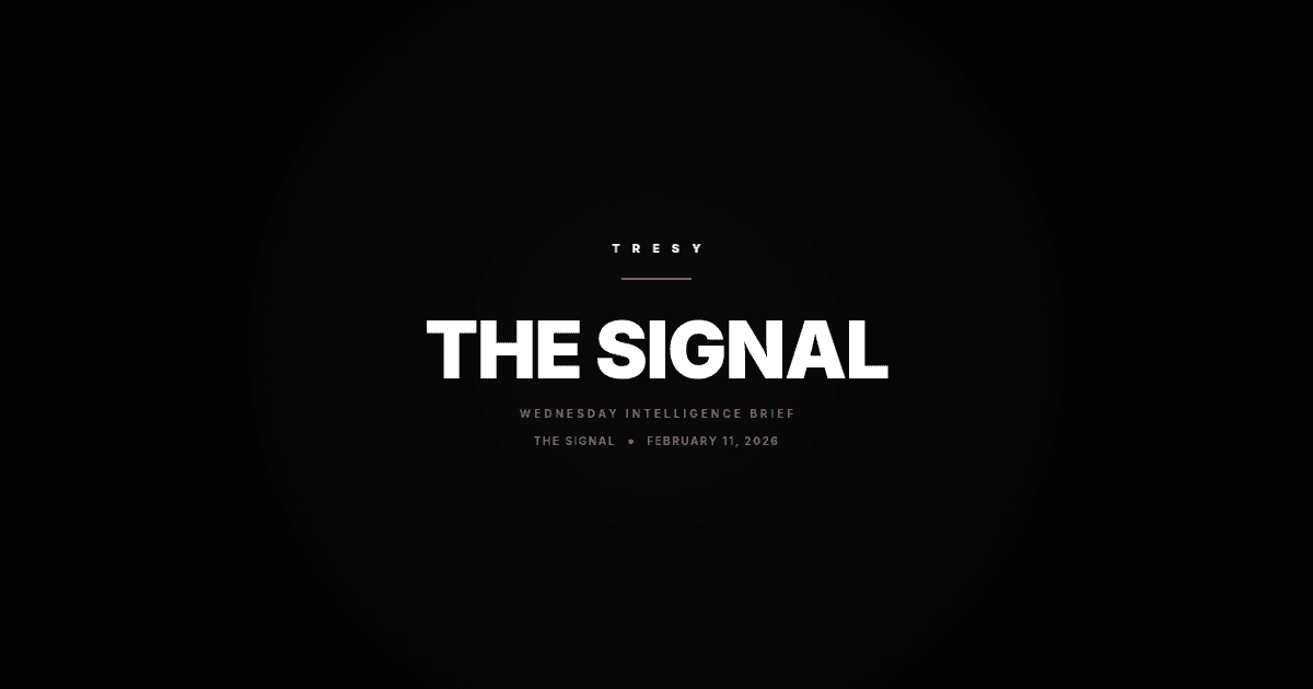 Wednesday Brief - February 11, 2026